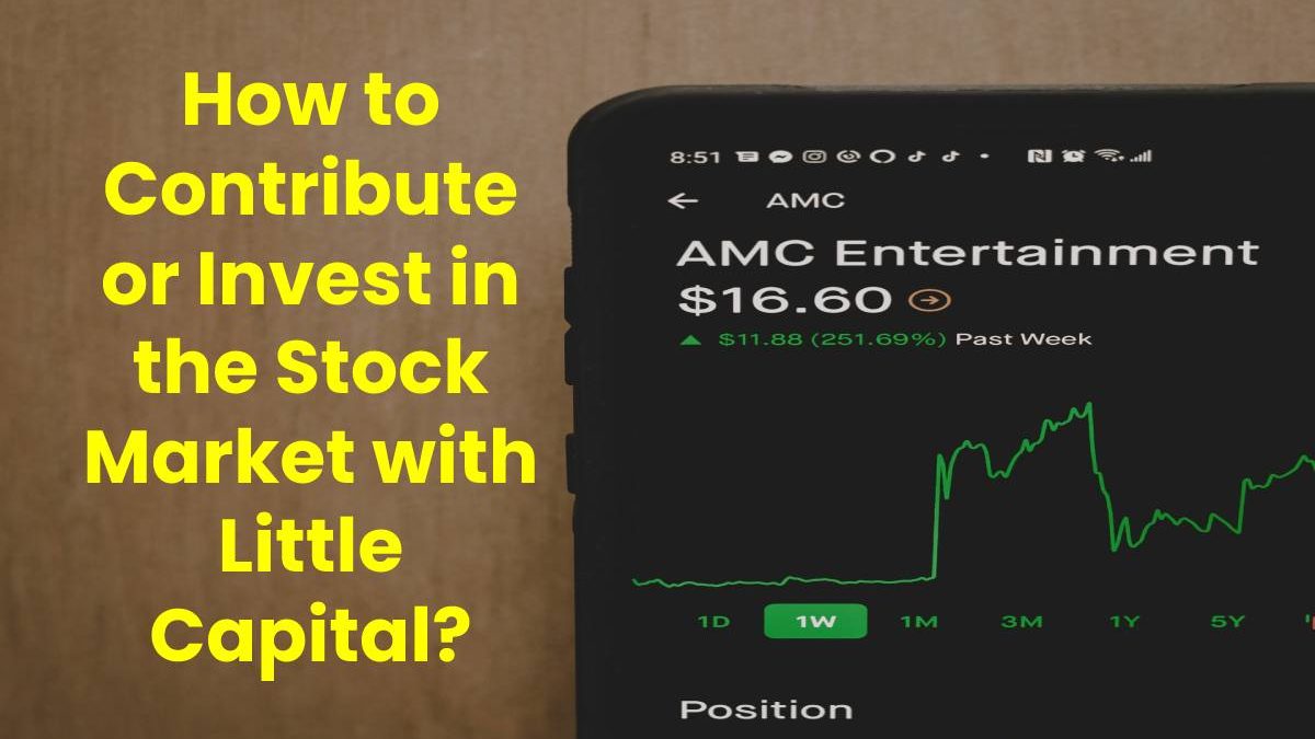 How to Contribute or Invest in the Stock Market with Little Capital?