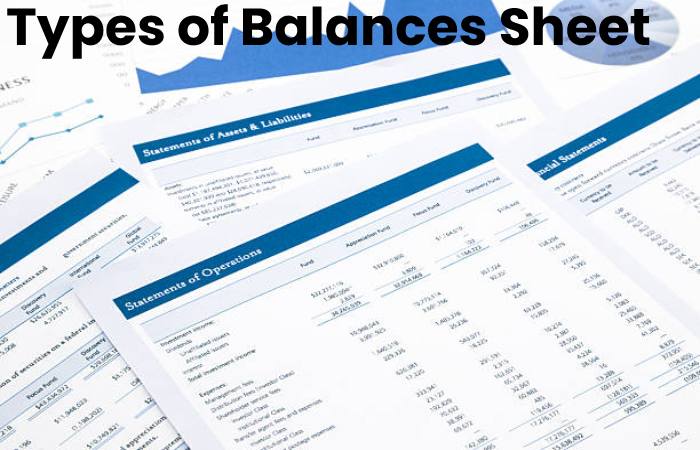 Types of Balances Sheet