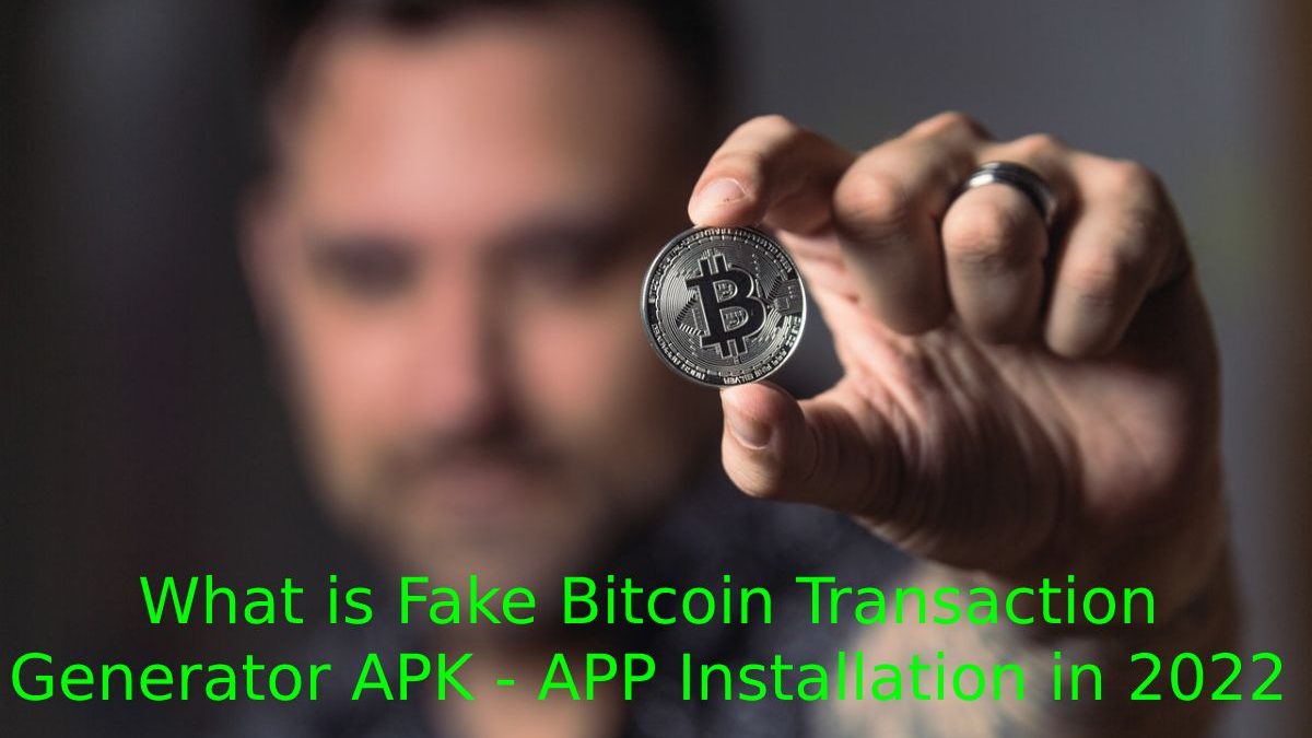 fake bitcoin transaction generator